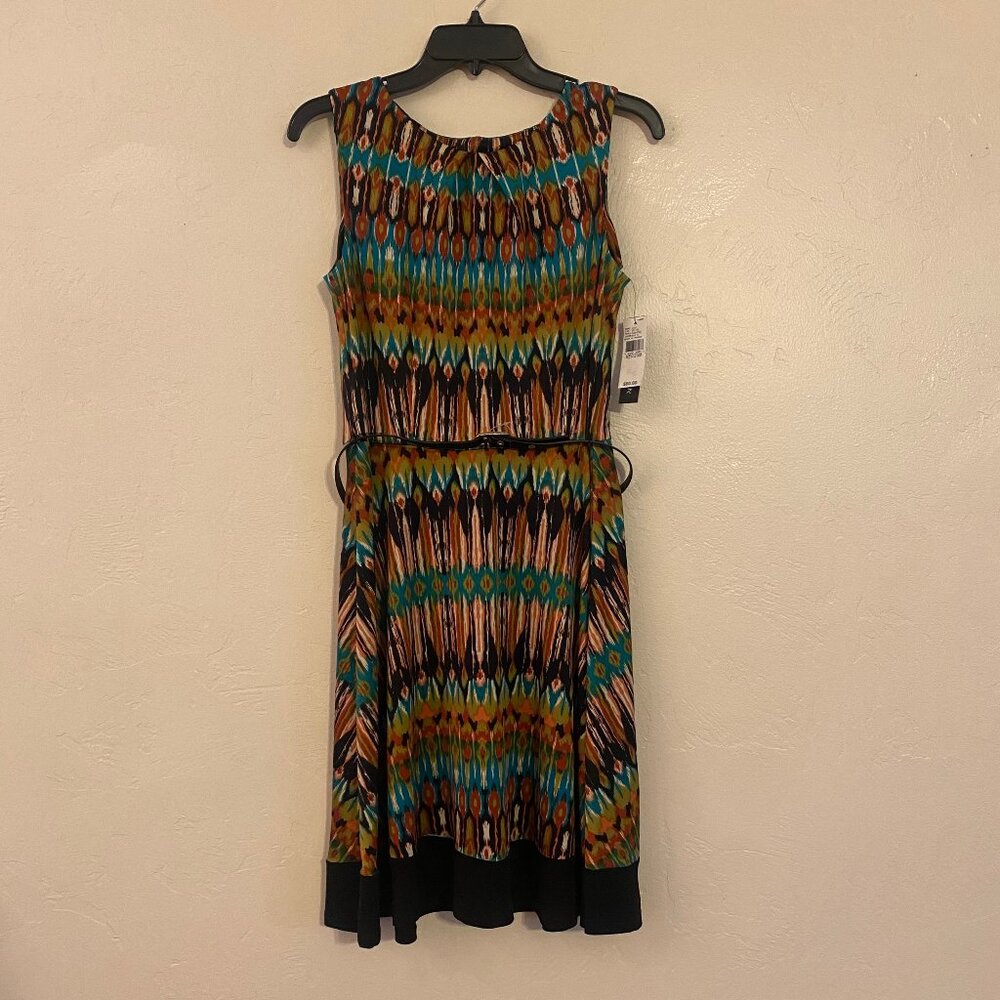 NWT AB Studio Dress Autumn Colors. Size M.
